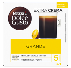Kaffee Kapseln Nescafé Dolce Gusto Grande N° 5 - Pack mit 16 Stück