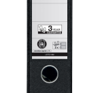 Classeur Leitz 1092 bancaire 2 mécanismes A4 75mm carton noir