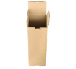 Verzenddoos fles IEZZY karton bruin 90x90x360mm