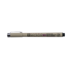 Fineliner Sakura Pigma Micron 003 0,15mm noir