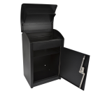 Pakketbrievenbus Malmo 360x260x505mm zwart