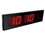 Horloge murale Perel avec écran LED