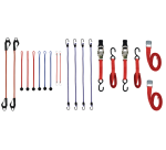 Sangles d'arrimange et tendeurs Toolland 20 pièces