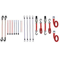 Sangles d'arrimange et tendeurs Toolland 20 pièces