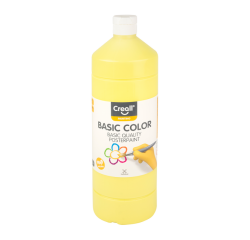 Gouache Creall Basic jaune clair 1000ml