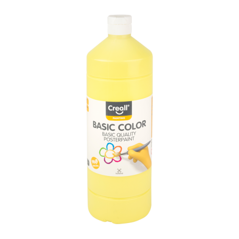 Gouache Creall Basic jaune clair 1000ml