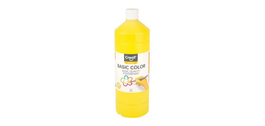 Gouache Creall Basic jaune 1000ml