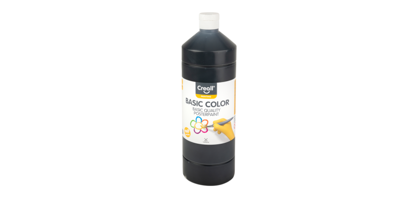 Gouache creall basic noir 1000ml