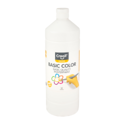 Gouache creall basic blanc 1000ml