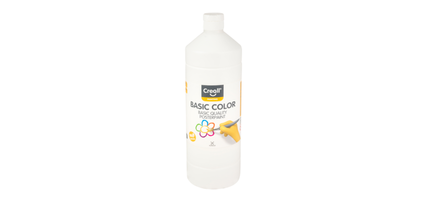Gouache creall basic blanc 1000ml