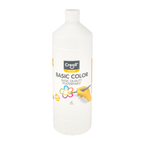 Gouache creall basic blanc 1000ml