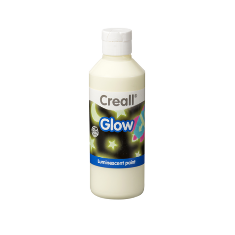 Plakkaatverf Creall glow in the dark groen 250ml