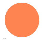 Gouache Creall Fluoreszierend Orange 250ml