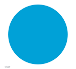 Gouache Creall Fluor 07 bleu 250ml