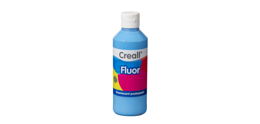 Gouache Creall Fluor 07 bleu 250ml