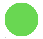 Gouache Creall Fluor vert 250ml