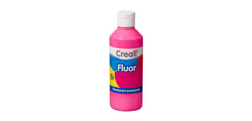 Gouache Creall Fluor rose 250ml