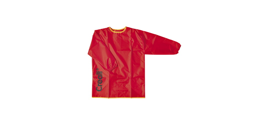 Tablier peinture Creal Medium rouge