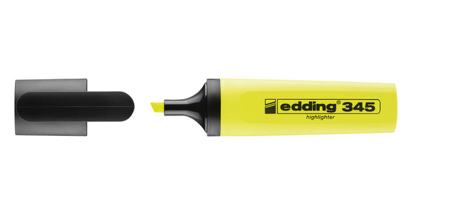 Textmarker edding 345 2-5mm gelb