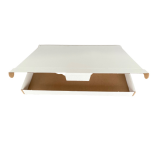 Boîte postale IEZZY A4 360x255x26mm carton blanc