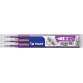 Recharge roller PILOT FriXion Medium violet 3 pièces