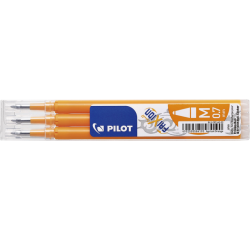 Recharge roller Pilot FriXion BLS-FR7 0,35mm orange abricot
