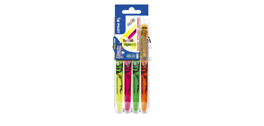 PILOT FriXion Textmarker Set2Go Sortiment 4 Stück