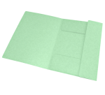 Oxford Top File+ A4 Pastel Green Elasticated Folder