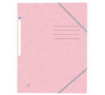 Elastic Oxford Top File+ Shirt A4 pastel pink