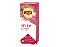 Infusion Églantier Lipton Relax - Boîte de 25 sachets