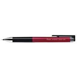 De_boligrafo pilot synergy point retractil sujecion de caucho tinta gel 0,5 mm rojo