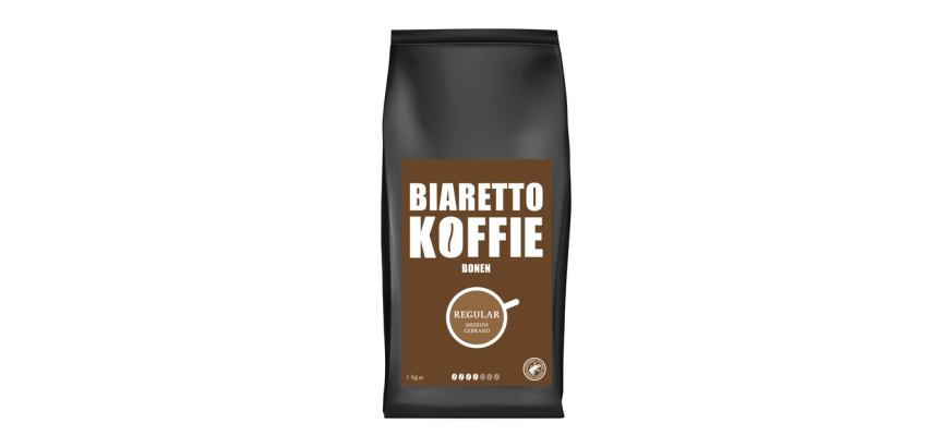 Koffie Biaretto bonen regular 1000 gram