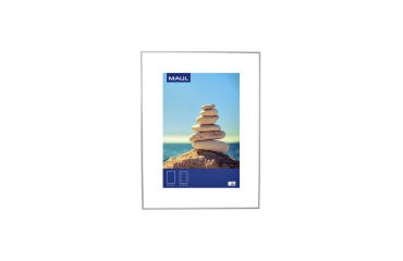 Fotolijst MAUL design 60x80cm aluminium frame zilver