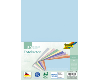 Carton photo Folia A4 2 faces 50 feuilles 10 couleurs