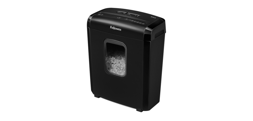 Fellowes Powershred 6M Aktenvernichter – Mikroschnitt-Schredder