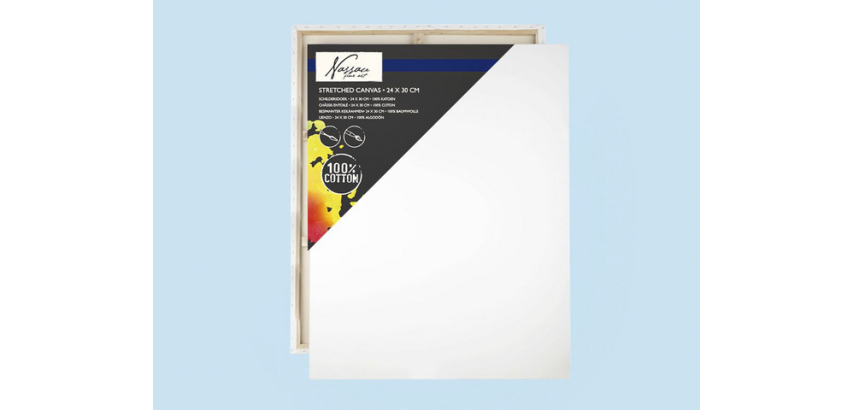 Canvas Nassau fine art 24x30cm 100% katoen
