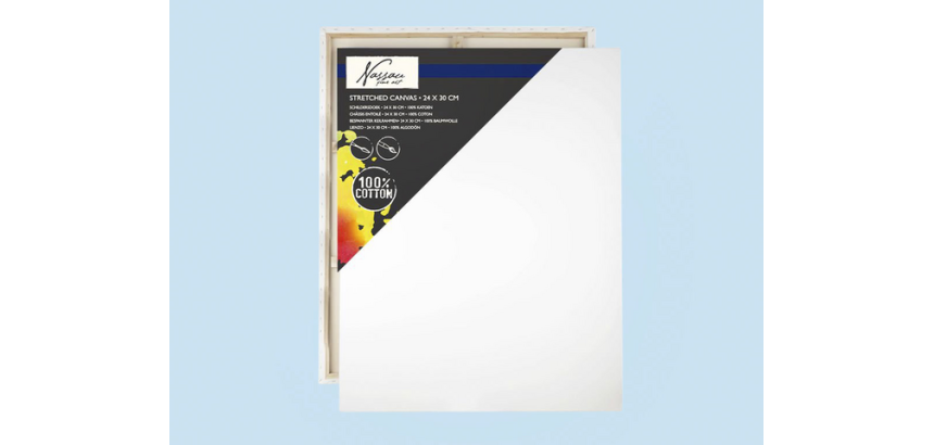 Canvas Nassau fine art 24x30cm 100% katoen
