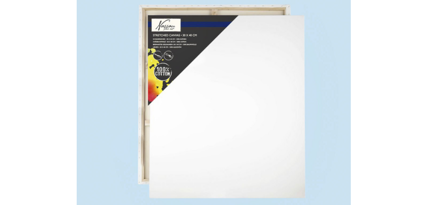 Leinwand Nassau Fine Art 30x40cm 100% Baumwolle