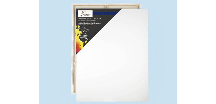 Nassau Fine Art Canvas 40x50cm 100% cotton