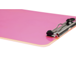Neon Pink Transparent Plastic A4 Portrait Clipboard MAUL