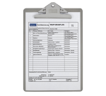 MAUL-Klemmbrett A4 Hochformat Edelstahlklemme