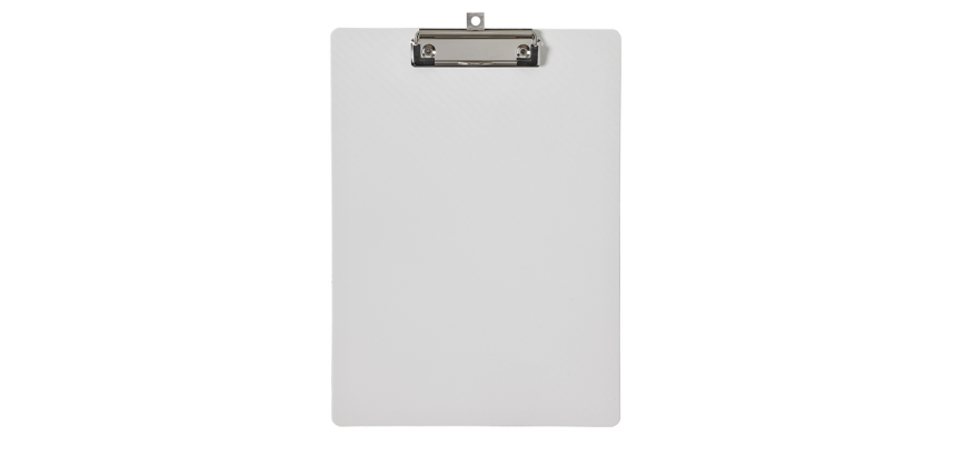 MAULflexx A4 Portrait Clipboard PP White
