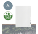 Pochette modèle L Leitz Recycle A4 PP 0,10mm transparent 25 pièces