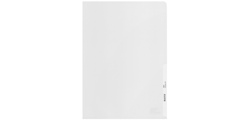 Leitz Recycle A4 PP 0.10mm Transparent L Model Folder 25 Pieces