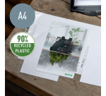 Pochette modèle L Leitz Recycle A4 PP 0,10mm transparent 25 pièces