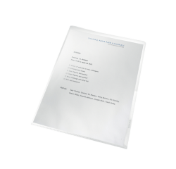 L-map Leitz Recycle A4 0.10mm PP transparant