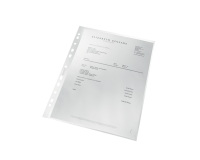 Leitz Recycle pochette perforée, ft A4, 100 microns, grainée, boîte de 25 pièces