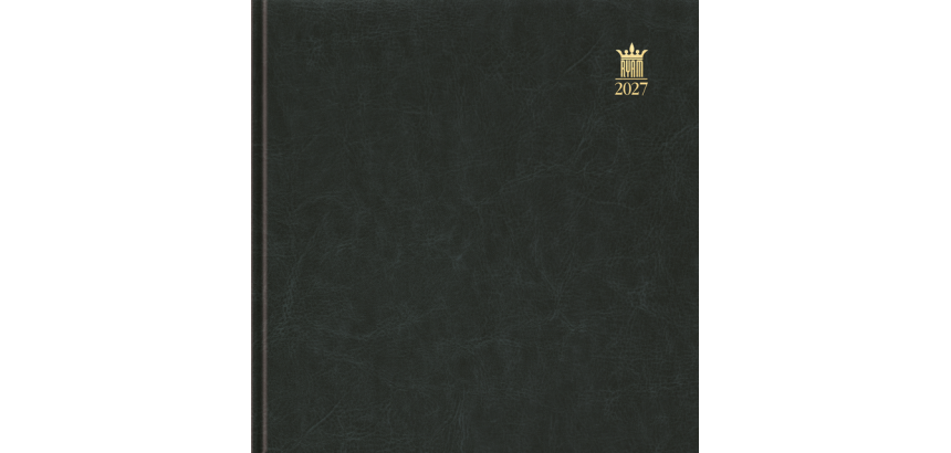 Agenda 2027 Ryam Carré Mundior 7dagen/2pagina's zwart
