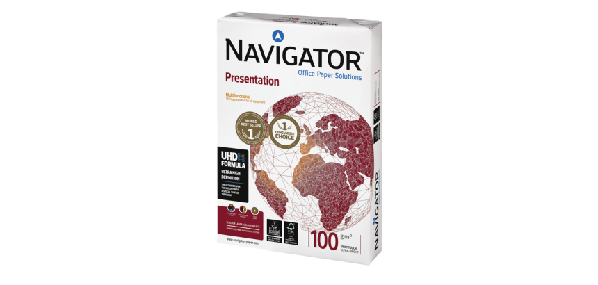 Papier copieur Navigator Presentation A3 100g blanc 500 feuilles