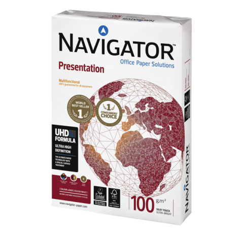 Papier copieur Navigator Presentation A3 100g blanc 500 feuilles